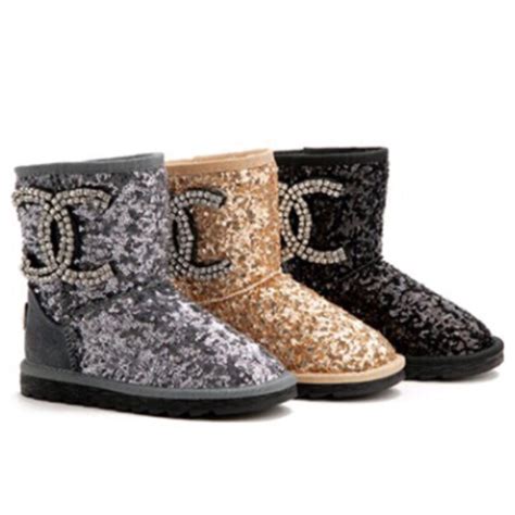 chanel inspired ugg boots